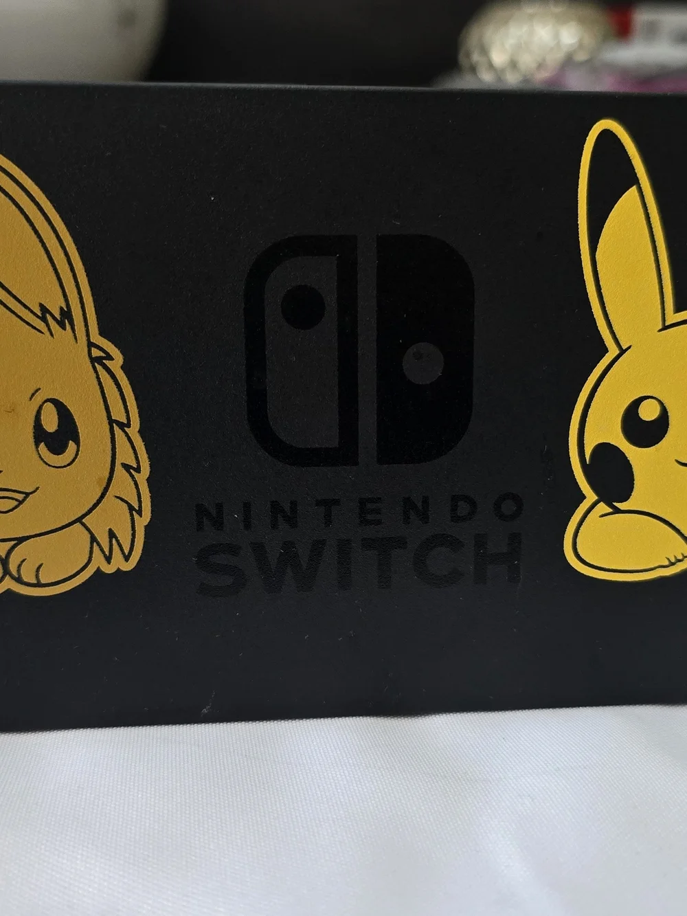 LIMITED EDITION Nintendo Switch Lets Go Pikachu & Eevee Edition Dock ONLY